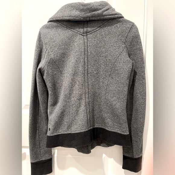 Lululemon Karmacollected Jacket heathered speckled black NWOT - Picture 8 of 10